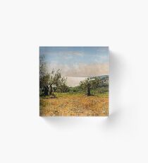Bucolic Italy Acrylic Block