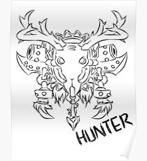 Hunter Crest Poster