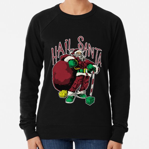 Hail santa hotsell christmas sweater