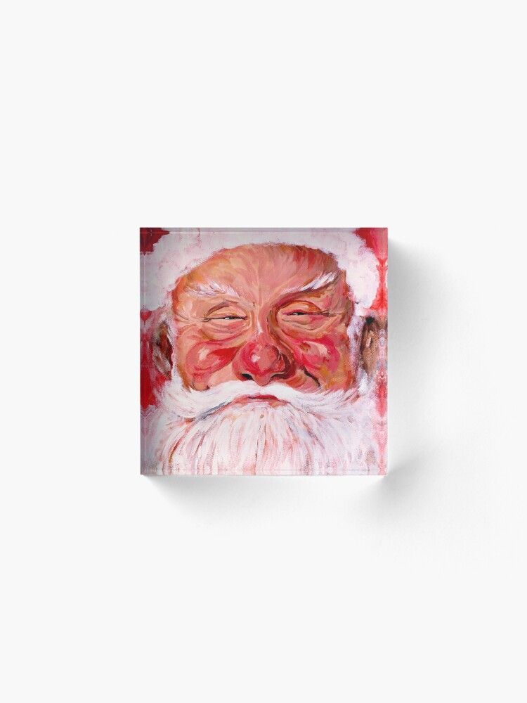 Alternate view of Santa Claus Acrylic Block