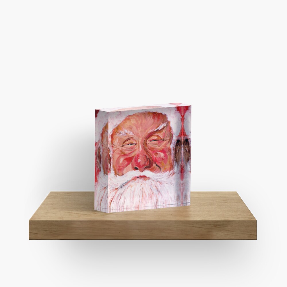 Santa Claus Acrylic Block