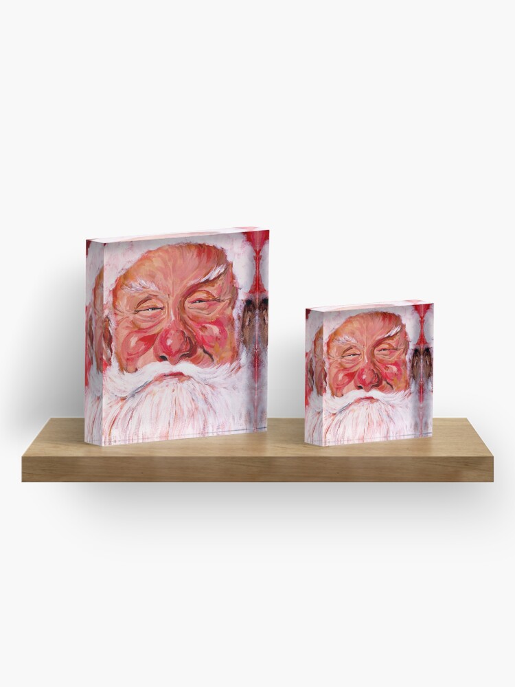 Alternate view of Santa Claus Acrylic Block