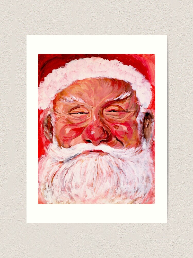 Alternate view of Santa Claus Art Print