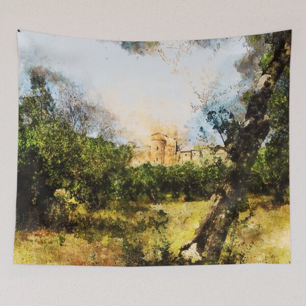 Item preview, Bucolic Italy designed and sold by AM FineArtPrints.