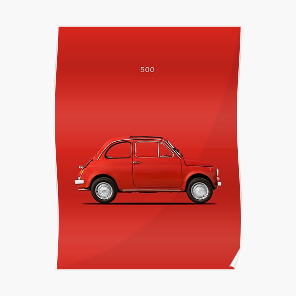 Fiat Vintage Posters Redbubble