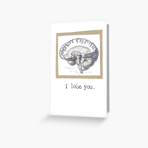 I Lobe You Greeting Card
