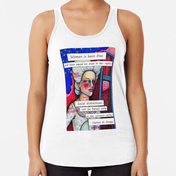 Olympe de Gouges Racerback Tank Top