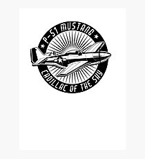 P-51 Mustang Cadillac of the Sky Photographic Print