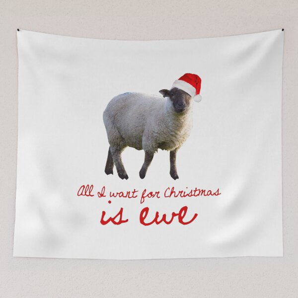 Item preview, All I Want for Christmas is Ewe designed and sold by heroics.