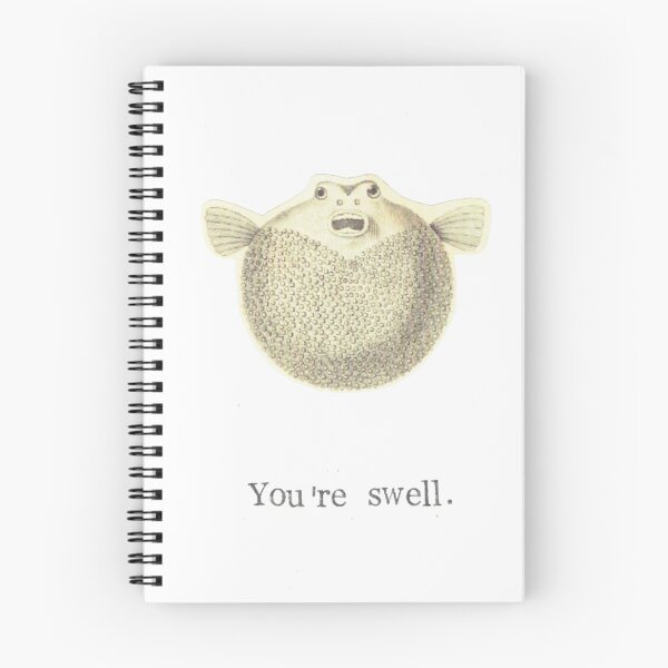 Item preview, You're Swell Pufferfish designed and sold by BlueSpecsStudio.