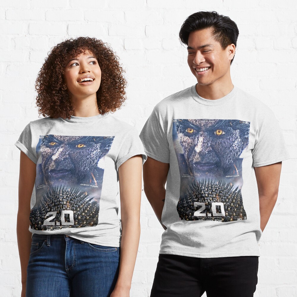 2.0 - Rajnikanth + Akshay  Essential T-Shirt for Sale by