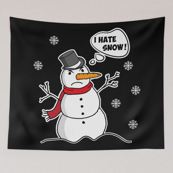 Item preview, Snowman hates snow, winter, christmas designed and sold by Spoox.