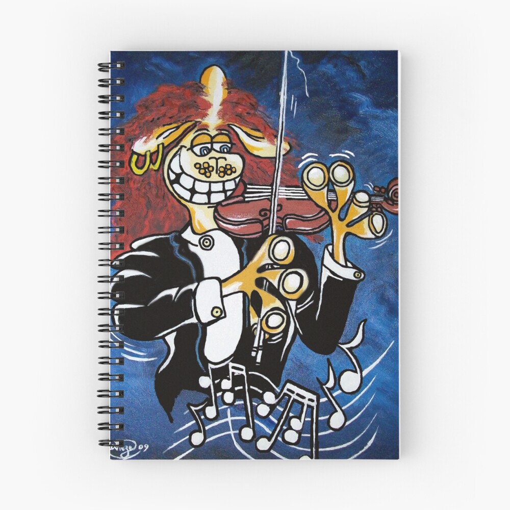 Item preview, Spiral Notebook designed and sold by ROB51.
