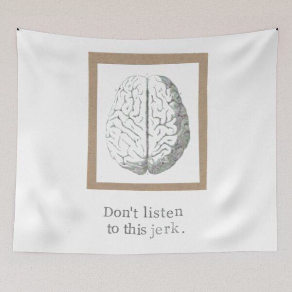 Item preview, Don't Listen To This Jerk  designed and sold by BlueSpecsStudio.