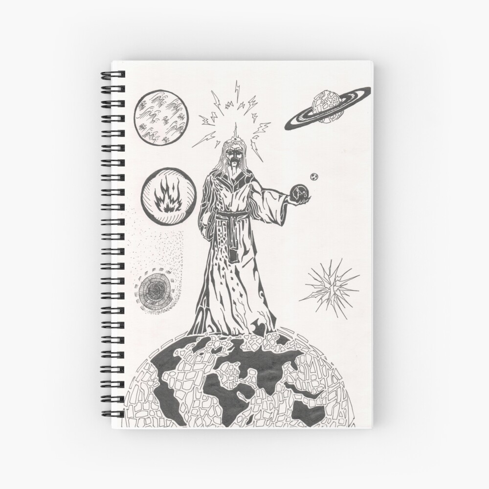 Item preview, Spiral Notebook designed and sold by Anthropolog.
