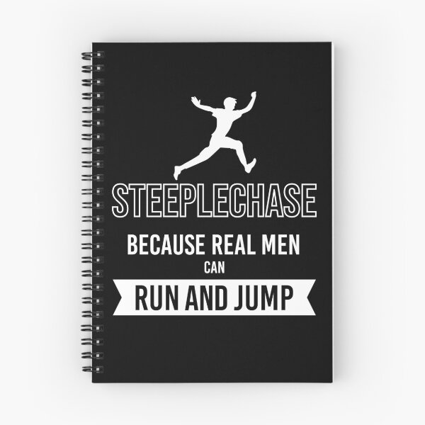 Item preview, Steeplechase run and jump athletic track and field mens designed and sold by WorldRoverShirt.