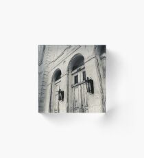 New Orleans Gothic Church Acrylic Block