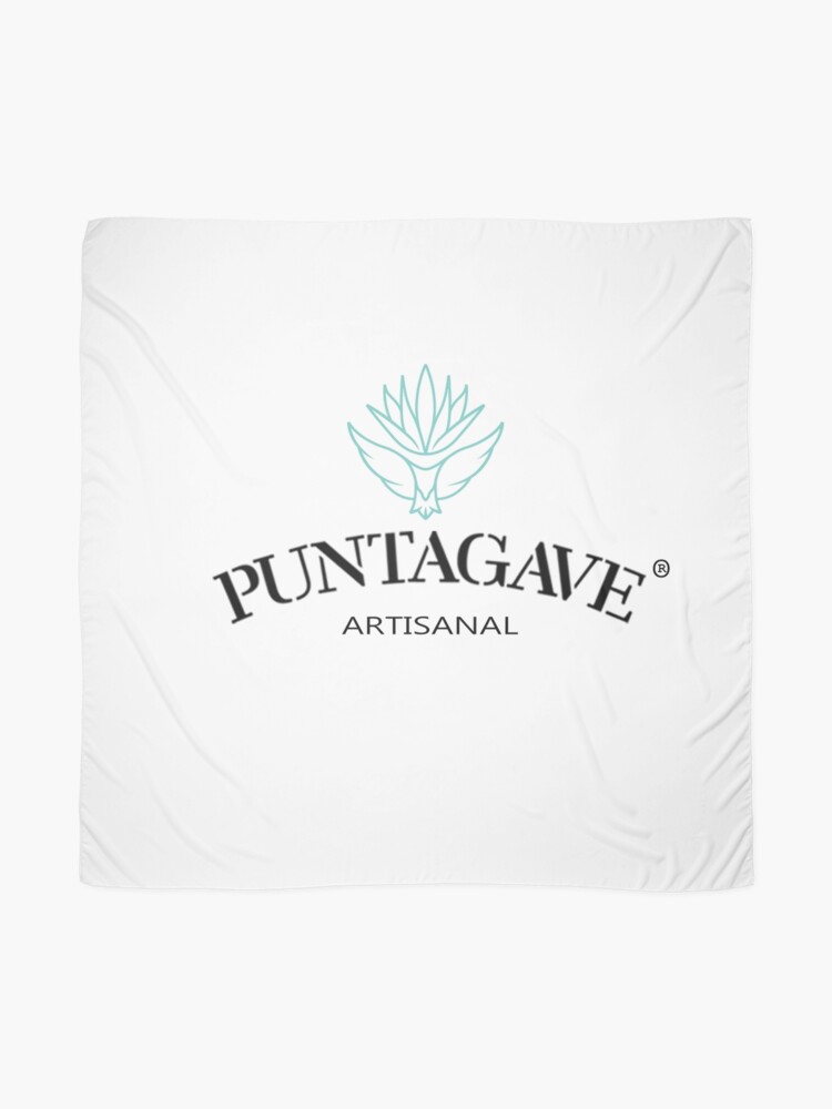 PUNTAGAVE ARTISANAL SCARF WITH LOGO Scarf