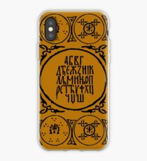 Old Serbian Cyrillic iPhone Case