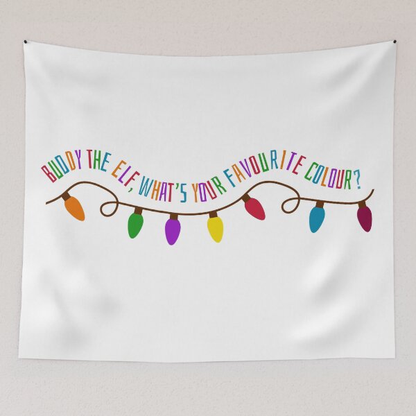 Item preview, Buddy The Elf, What's Your Favourite Colour? designed and sold by heroics.