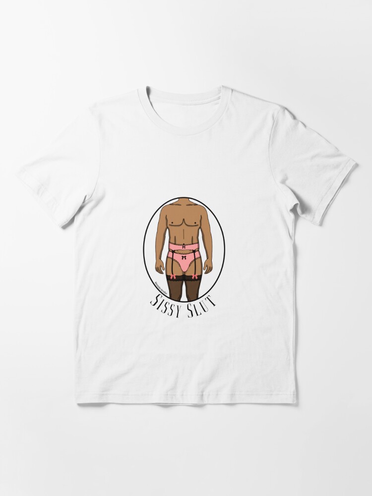 Sissy Slut T Shirt For Sale By Missvermillon Redbubble Fetish T Shirts Bdsm T Shirts