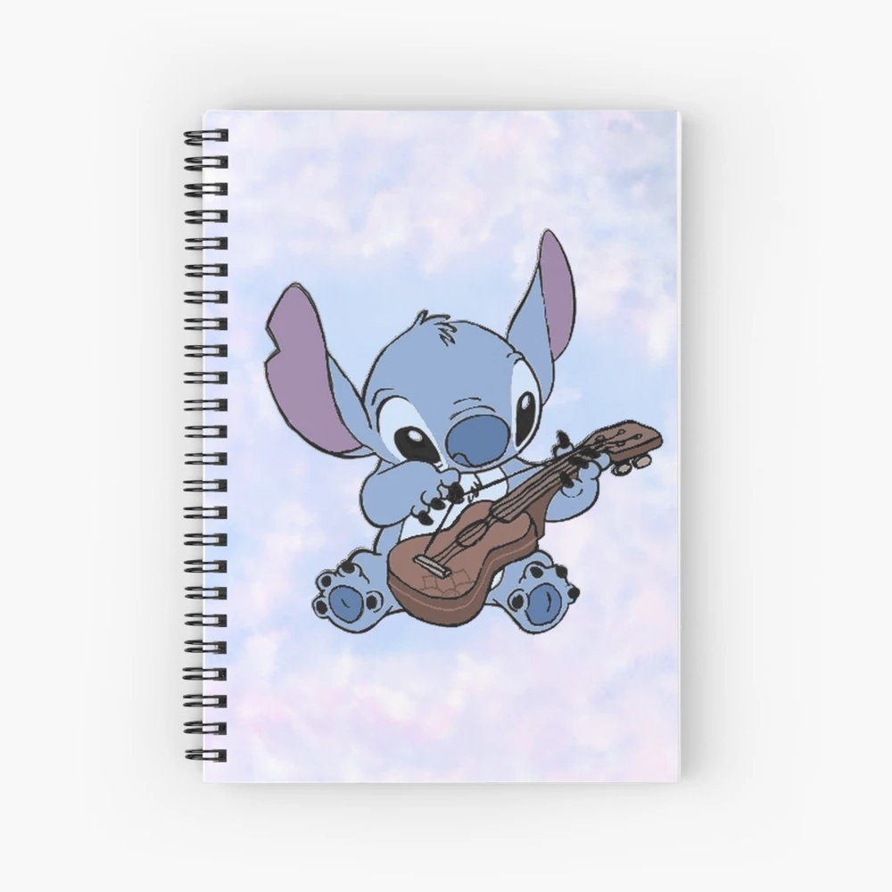 Cahier à spirale for Sale avec l'œuvre « Lilo et Stitch Ohana » de