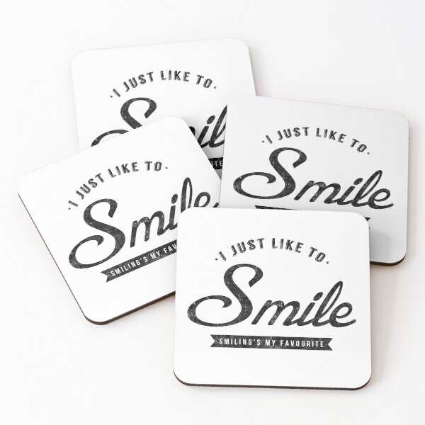 Item preview, Smiling's My Favourite designed and sold by heroics.