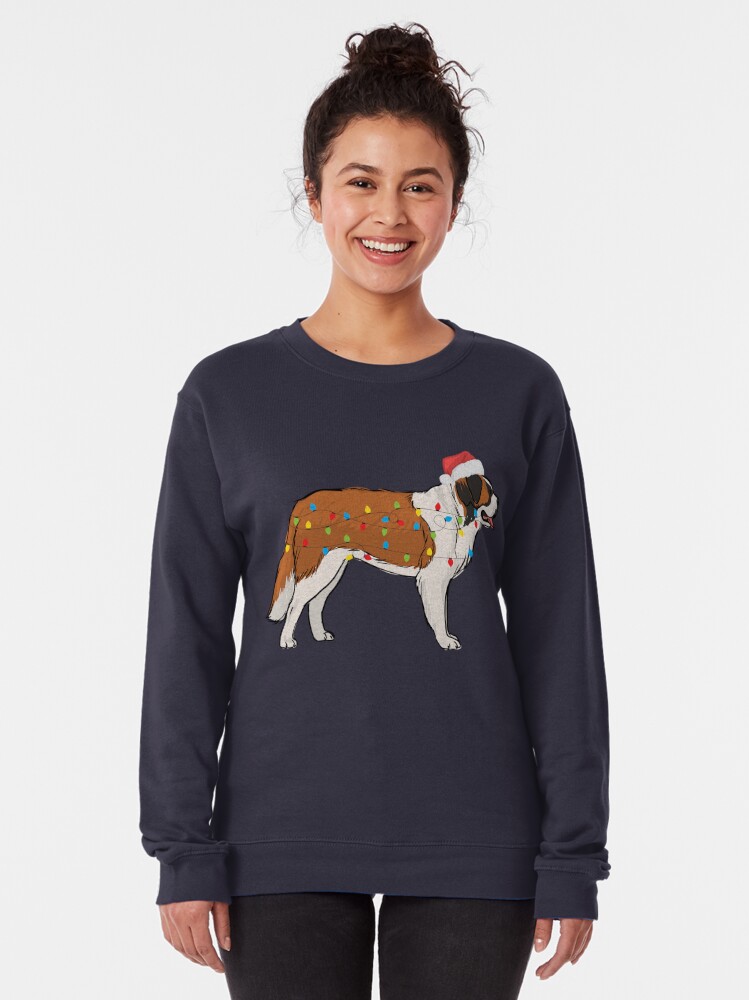 st bernard christmas jumper