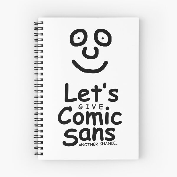 Item preview, Let's give Comic Sans another chance designed and sold by viCdesign.
