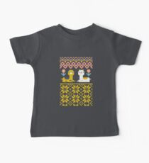 Alpaca Christmas Sweater Pattern Baby Tee