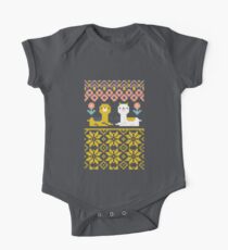 Alpaca Christmas Sweater Pattern One Piece - Short Sleeve
