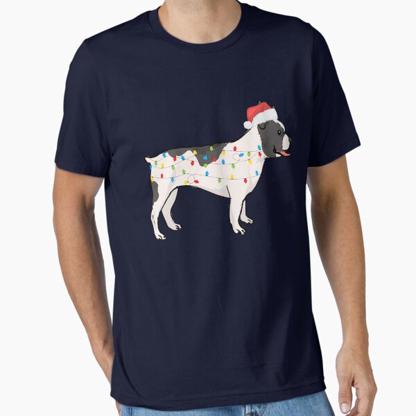 Item preview, Boston Terrier Christmas Lights Xmas Gift designed and sold by vilily.