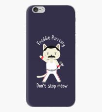 Stoppen Sie nicht Miau! Süße Freddie-Katze iPhone-Hülle & Cover