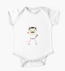 Don't Stop Meow! Cute Freddie Cat - THE ORIGINAL - HIGH QUALITY PRINT One Piece - Short Sleeve