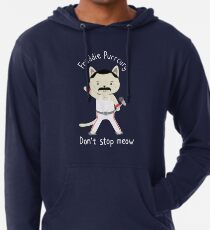 Sudadera con capucha ligera ¡No te detengas! Cute Freddie Cat - EL ORIGINAL - IMPRESIÓN DE ALTA CALIDAD