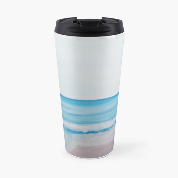 Beautiful Ocean Shoreline Travel Mug