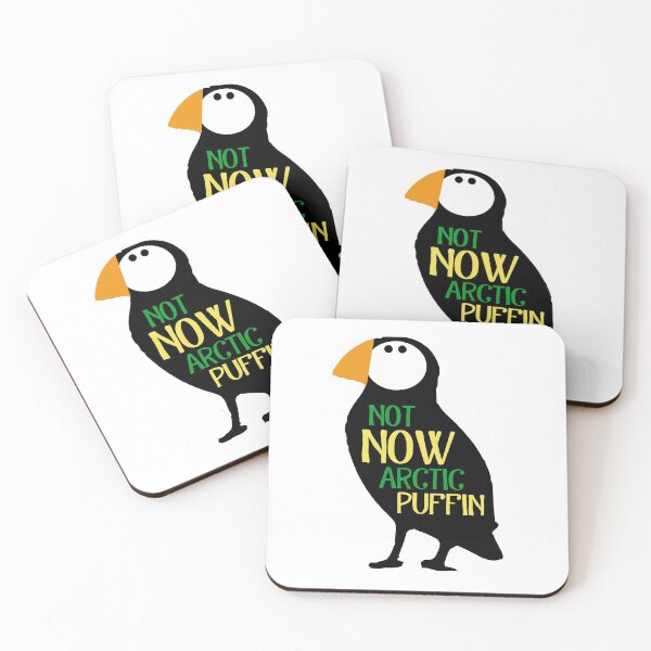 Item preview, Not Now Arctic Puffin! designed and sold by heroics.
