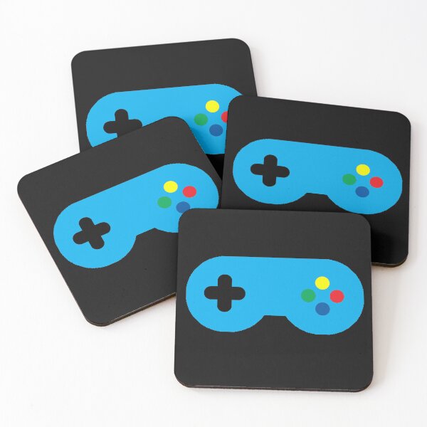 Item preview, Controller Blue Colour Retro Gaming designed and sold by Urban Binge.