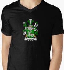 Maguire Coat of Arms - Family Crest Shirt Men's V-Neck T-Shirt