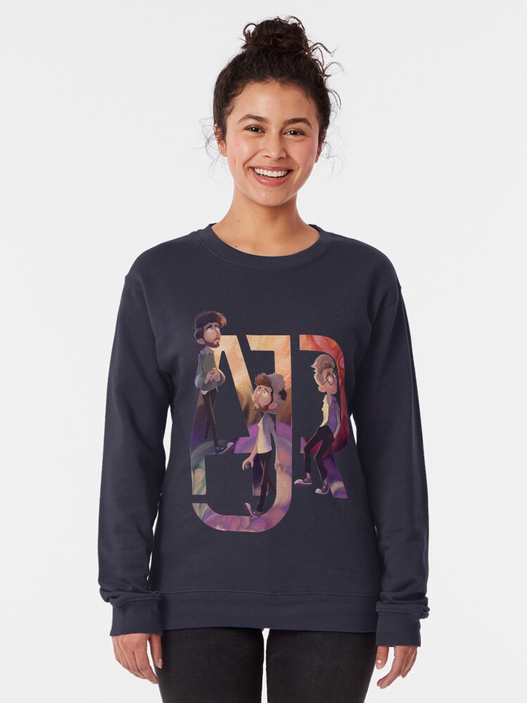 Alternate view of AJR: The Click Galaxy Pullover Sweatshirt