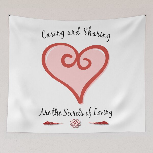 Item preview, Caring and sharing designed and sold by mike7henry.