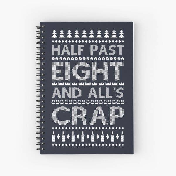 Item preview, Half Past Eight And All's Crap Bottom Tee designed and sold by David Speed Design.