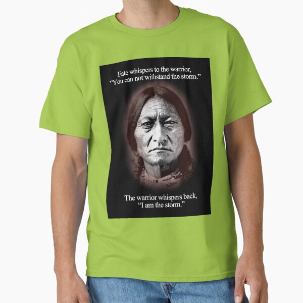 Item preview, Fate whispers to the warrior, Sitting Bull designed and sold by Irisangel.