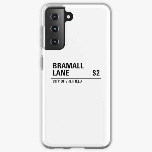 Sheffield , Bramall lane road sign design Samsung Galaxy Soft Case