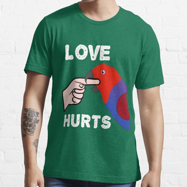 Love Hurts Female Eclectus Parrot Essential T-Shirt