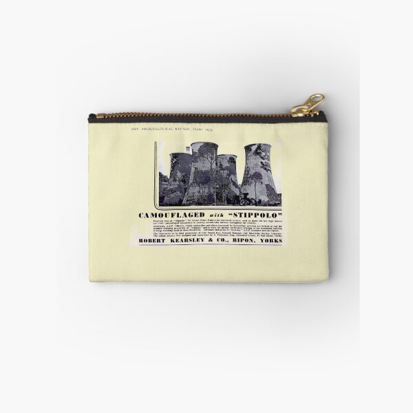 Item preview, Camouflaged Cooling Towers (1939) T-shirt etc.... designed and sold by timothybeighton.