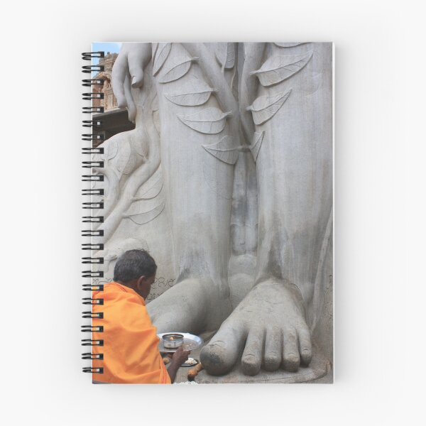 Item preview, With Flame Of Faith At His Feet designed and sold by Indrani Ghose.