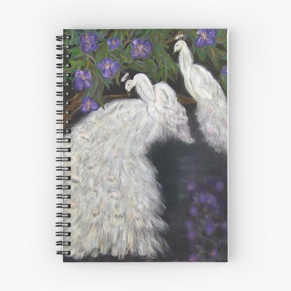 Item preview, Albino Peacocks designed and sold by Mikki Alhart.