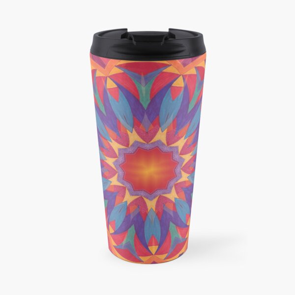 Melons Sliced Fruit and Juice Fall Into Winter Design by Green Bee Mee Travel Mug