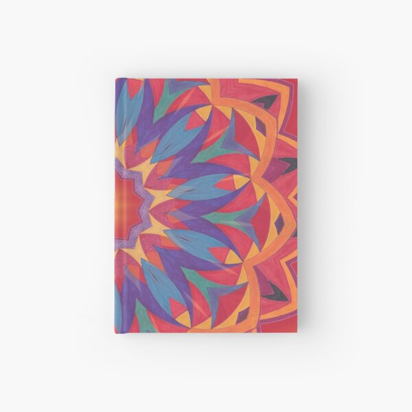 Melons Sliced Fruit and Juice Fall Into Winter Design by Green Bee Mee Hardcover Journal